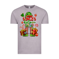 Vintage Zinc santa s helper Vintage Tee - FaDigitalArtStudio