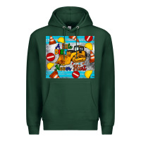 Sports Green a little dirt never hurt tumbler Premium Hoodie - Artiststas