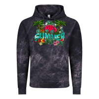 Cloud Black Summer Vintage Hoodie - CowhideDigitalArt