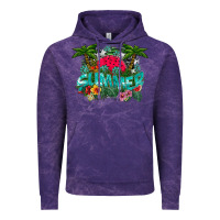 Cloud Purple Summer Vintage Hoodie - CowhideDigitalArt