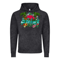 Vintage Black Summer Vintage Hoodie - CowhideDigitalArt