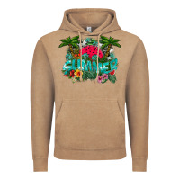 Vintage Coffee Summer Vintage Hoodie - CowhideDigitalArt
