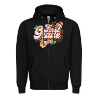 Black first grade Zipper Hoodie - JahusDesignShop