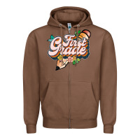 Chestnut first grade Zipper Hoodie - JahusDesignShop