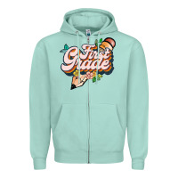 Seafoam first grade Zipper Hoodie - JahusDesignShop