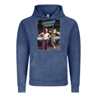 Vintage Denim licoric new pizza Vintage Hoodie - linhVisuals