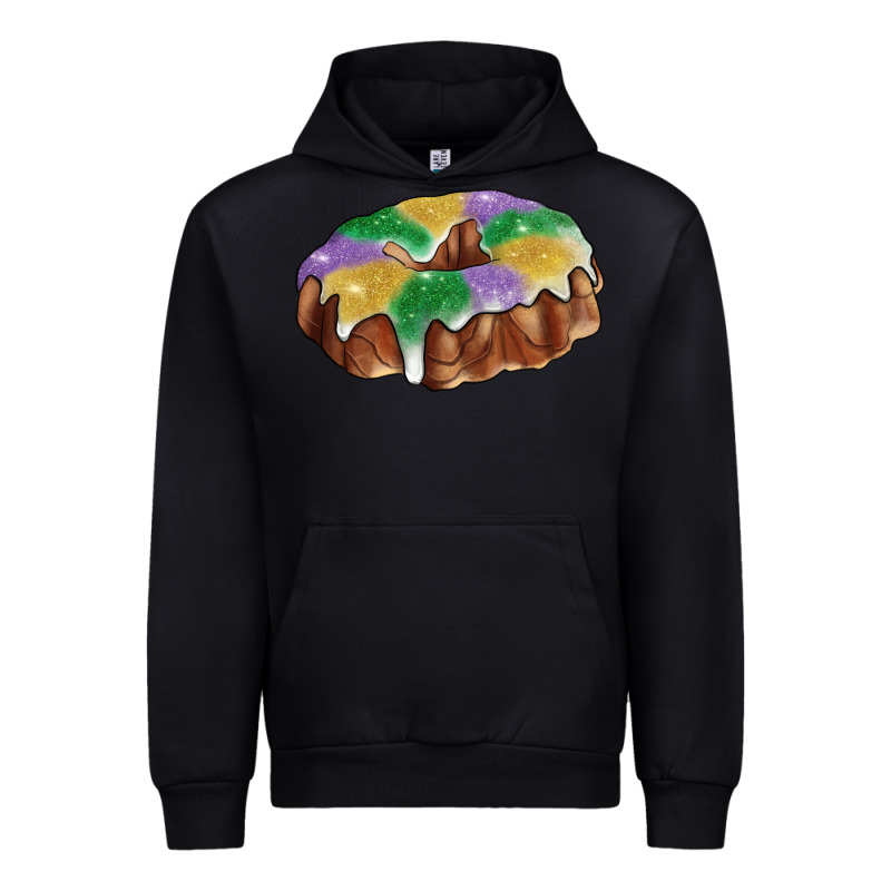 Mardi Gras King Cake Urban Hoodie by RanaPortraitStore | Teevron