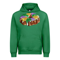 Emerald Mardi gras king cake Urban Hoodie - RanaPortraitStore