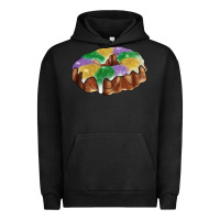 Pigment Black Mardi gras king cake Urban Hoodie - RanaPortraitStore