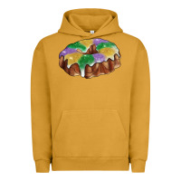 Pigment Peanut Butter Mardi gras king cake Urban Hoodie - RanaPortraitStore