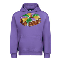 Tulip Mardi gras king cake Urban Hoodie - RanaPortraitStore