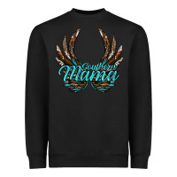 Black Southern Mama Heavyweight Sweatshirt - JahusDesignShop