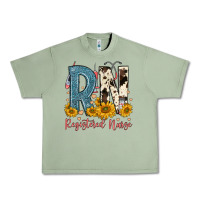 Oil Green rn registered nurse Urban Heavy Tee - FaDigitalArtStudio