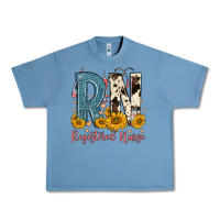 Pebble Blue rn registered nurse Urban Heavy Tee - FaDigitalArtStudio