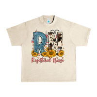 Sandshell rn registered nurse Urban Heavy Tee - FaDigitalArtStudio