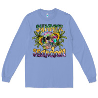Colony Blue Summer Searchin Long Sleeve Tee - CowhideDigitalArt