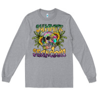 Heather Grey Summer Searchin Long Sleeve Tee - CowhideDigitalArt