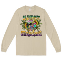 Mushroom Summer Searchin Long Sleeve Tee - CowhideDigitalArt