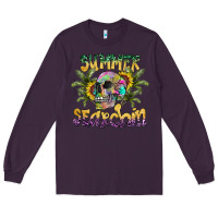 Plum Summer Searchin Long Sleeve Tee - CowhideDigitalArt