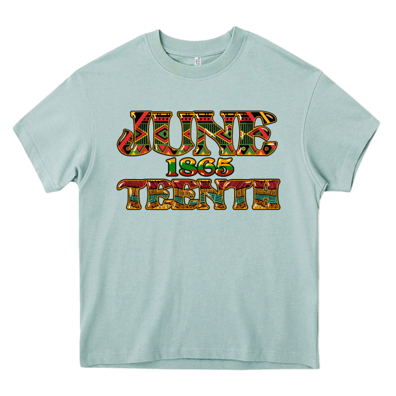 Juneteenth 1865 Heavy Core Tee by HowdyJamesFarm | Teevron
