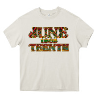 Cream Juneteenth 1865 Heavy Core Tee - HowdyJamesFarm