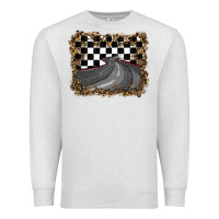 Oatmeal Heather leopard racing  background Premium Sweatshirt - RanaPortraitStore