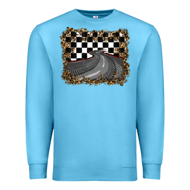 Leopard Racing  Background Premium Sweatshirt by RanaPortraitStore | Teevron
