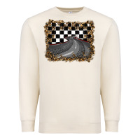 Sandshell leopard racing  background Premium Sweatshirt - RanaPortraitStore