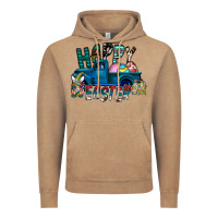 Happy Easter  Truck Vintage Hoodie | Teevron