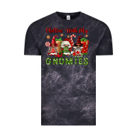 Cloud Black Chillin' With My Gnomies Vintage Tee - FaDigitalArtStudio