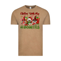 Vintage Coffee Chillin' With My Gnomies Vintage Tee - FaDigitalArtStudio