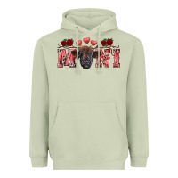 Matcha valentines day mini black Heavyweight Hoodie - RanaPortraitStore