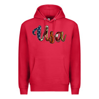 Cardinal usa calligraphy Premium Hoodie - Jasminsmagicworld