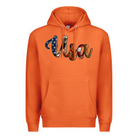 Carrot usa calligraphy Premium Hoodie - Jasminsmagicworld