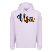 Lilac usa calligraphy Premium Hoodie - Jasminsmagicworld