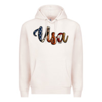 Pale Pink usa calligraphy Premium Hoodie - Jasminsmagicworld