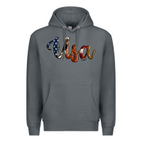 Rock usa calligraphy Premium Hoodie - Jasminsmagicworld