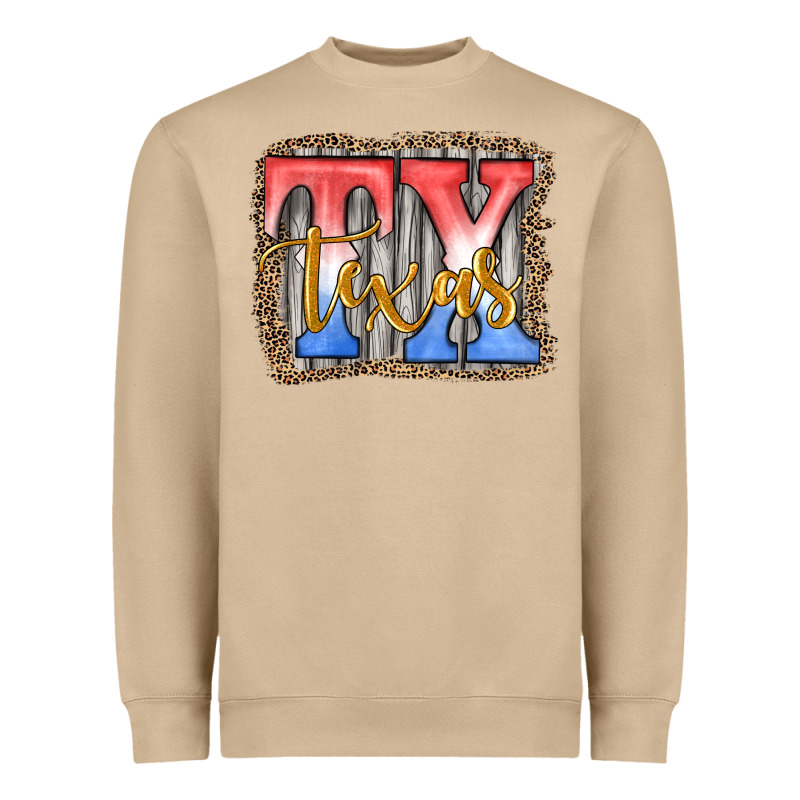 Tx Texas Heavyweight Sweatshirt by JahusDesignShop | Teevron