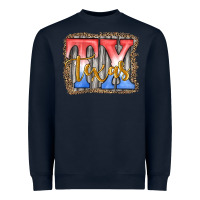 Navy Tx texas Heavyweight Sweatshirt - JahusDesignShop
