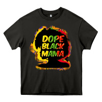 Asphalt Dope black mama Heavy Core Tee - HowdyJamesFarm