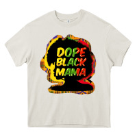 Cream Dope black mama Heavy Core Tee - HowdyJamesFarm