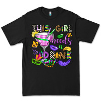 Black this girl needs a drink Premium Tee - OliviaCreatesArt