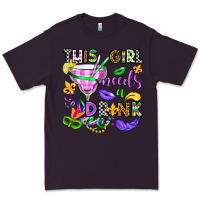 Plum this girl needs a drink Premium Tee - OliviaCreatesArt