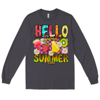 Smoke Hello Sweet Summer Time Long Sleeve Tee - CowhideDigitalArt