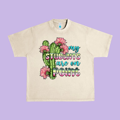 My Students Are On Point Urban Heavy Tee Designed By Bundleandbundleshop