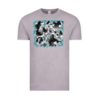 Vintage Zinc cowhide glitter leather background Vintage Tee - RanaPortraitStore
