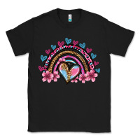 Black valentine's day rainbow heart olivia Classic Tee - OliviaCreatesArt