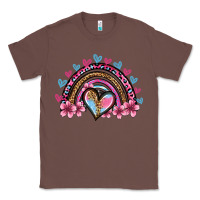 Chestnut valentine's day rainbow heart olivia Classic Tee - OliviaCreatesArt