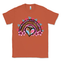 Copper valentine's day rainbow heart olivia Classic Tee - OliviaCreatesArt