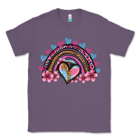 Lavender valentine's day rainbow heart olivia Classic Tee - OliviaCreatesArt